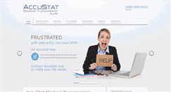 Desktop Screenshot of accustat.org